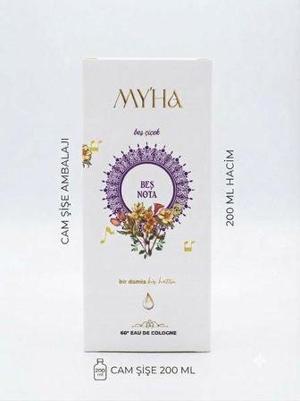 Beş Çiçek Esintisi Kolonya 200 ml | Zarif ve Hoş Kokulu