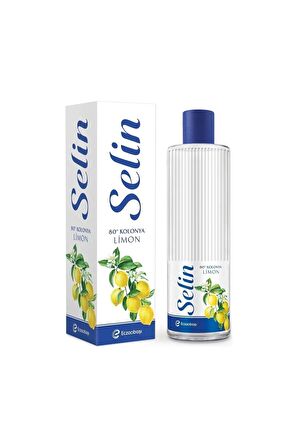 SELİN Limon Kolonyası 400ml Pet Yeni Ambalaj - 2 Adet