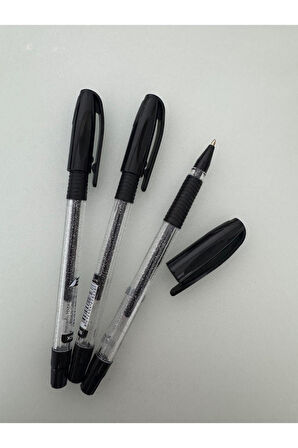 Jel Kalem Jely 1.0 MM Glıtter Simli Siyah (1 Adet)