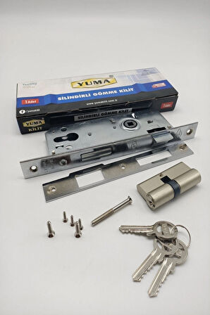 Kaliteli Ve Güvenliğiniz İçin Sağlam Ve Dayanıklı Çözüm Silindirli Gömme Kilit Yuma