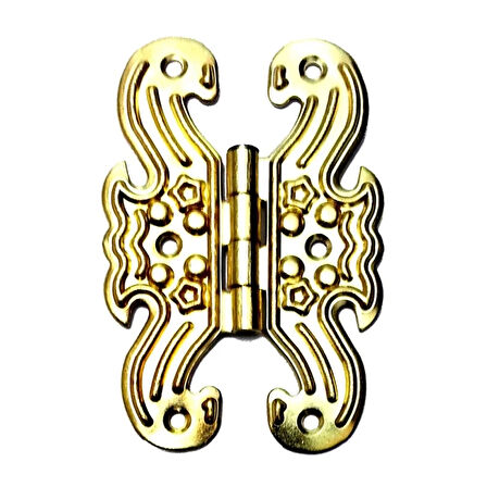 Dekoratif Sac Menteşe - Büyük, Sarı, 100 Adet