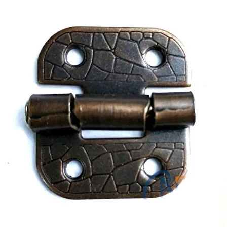 S Menteşe - 30X33Mm, Oksit, 100 Adet