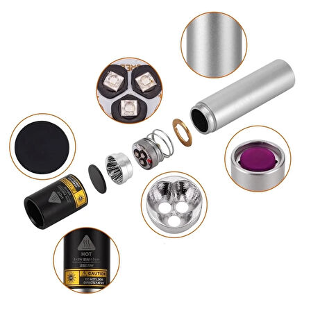 15 Watt 365Nm Ultraviyole Para Işığı Wt-305