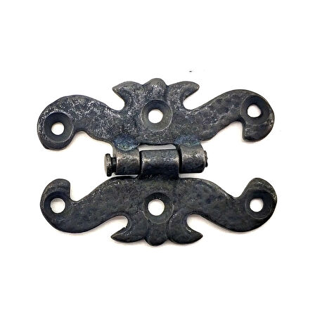 Antika Tarz Dekoratif Pirinç Menteşe - Oksit