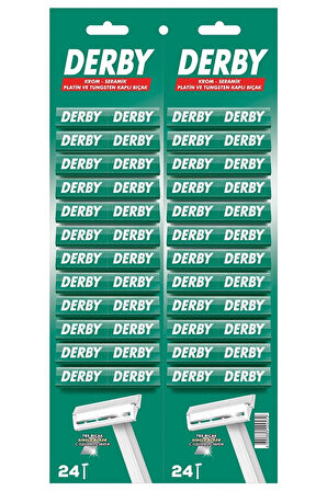 Derby Tek Bıçak Kartela 48'Li