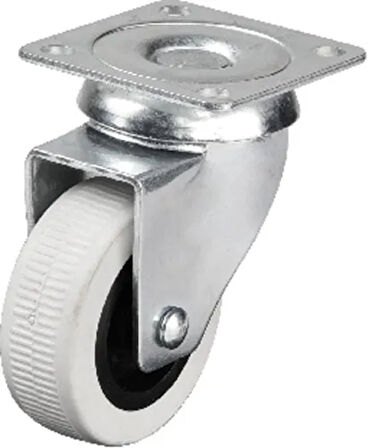 331 - 50X20 Mm Çift Bilyalı Tablalı Teker 4 Adet