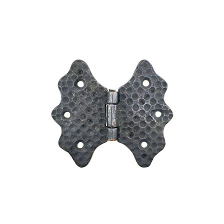 Antika Tarz Dekoratif Pirinç Menteşe - 92 Mm, Oksit