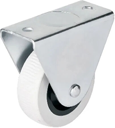 105 - 50 Mm Sabit Gri Pvc Teker 4 Adet