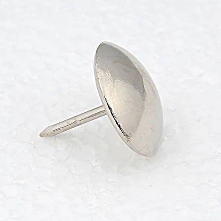 Kısa Çivili Gümüş Nikel Kabara Raptiye 6,5 Mm - 1000