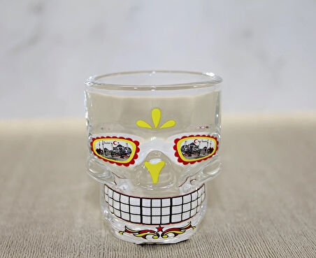 İstanbul Temalı Cam Kurukafa Shot Bardak Alk4302