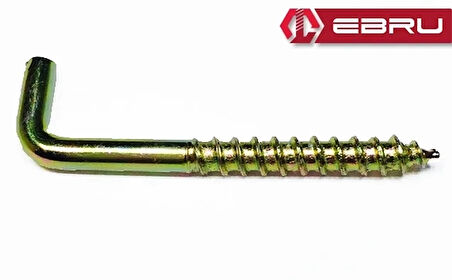 Vidalı Korniş Çivi No:8 - 4X80 - 100 Adet