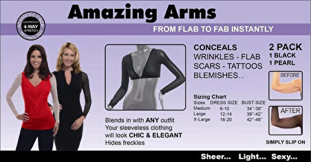 Amazing Arms Dekolte Kapatıcı