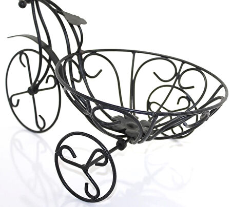 Ferforje Dekoratif Bisiklet Çiçeklik St00077