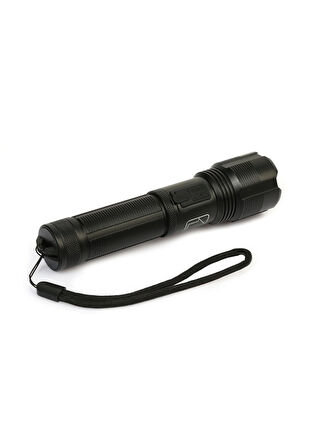 Ps-1600 Süper Parlak Led Zoomlu 5 Mod Su Geçirmez Profesyonel Kamp Bekçi Avcı Feneri