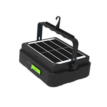 Wison 150W Güneş Enerjili Solar Kamp Feneriprojektör (Ws-5570)