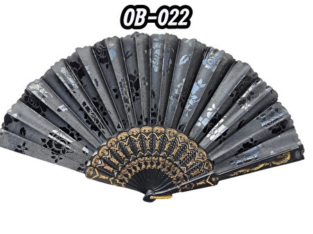 Plastik Kumaş Yelpaze 12'Li Ob-022