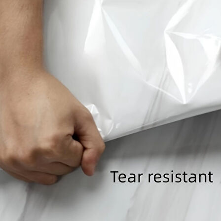 Mermer Desenli Mutfak Duvar Kağıdı Sticker - 5Mx60Cm Su Geçirmez, Yağa Dayanıklı, Yüksek Sıcaklığa D