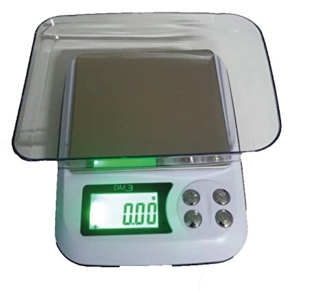 Diamond Dijital Göstergeli Hassas Laboratuvar Ve Terazisi Dm-3 (600 Gr - 0.01 )