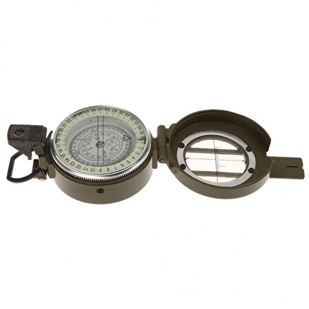 -Yüksek Kaliteli,Çinko Alaşim Amerikan Askeri Çok Fonksiyonlu Alan Açık Pusula-Dc60-1B