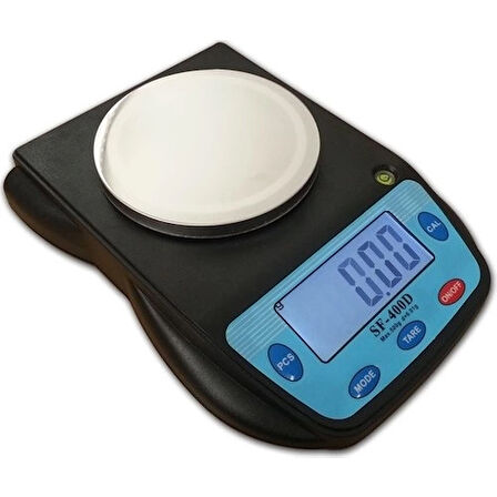 Diamond Lcd Dijital Göstergeli Elektronik Hassas Terazi Sf-400D (500 Gr-0.01)