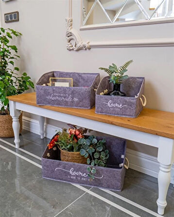 2 Adet Keçe Raf Organizer Seti Mega/Maxi/Kutu Organizer