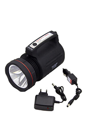 Gs-8006 Parlak Ledli Taşınabilir Şarj Edilebilir El Feneri 15W