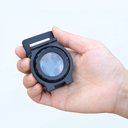 -Tekstilciler Için Kumaş Kontrolü Büyüteç,Katlanan, Metal 15X Büyütme