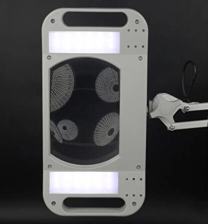 -10X Led Akrobat Büyüteç 2X15W 170X113 Mm 10 Diopter Mercek Lt-86G