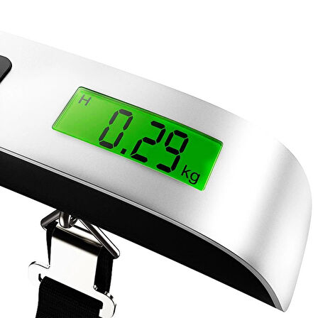 Dijital Bagaj Tartısı Ve Bagaj Ölçeği 30 Kg'A Kadar Dara Fonksiyonlu