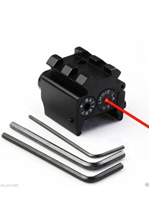 Avcılık, Tabanca İçin 20Mm Ray, Kırmızı Noktalı Lazer L2030