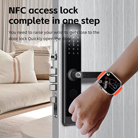 Ws28 49Mm Siri Tansiyon Ateş Nabız Ölçer Akıllı Saat