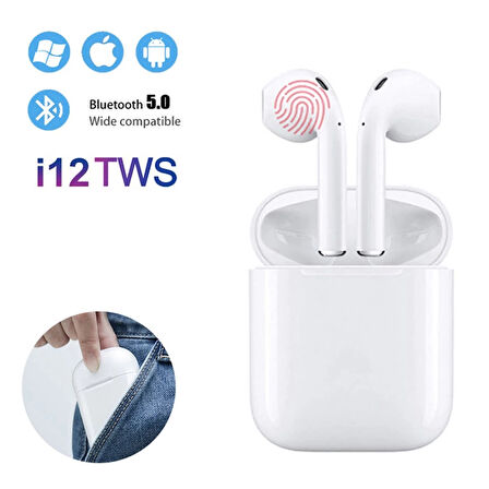 İ12 Wireless Air Bluetooth Kablosuz Kulaklık