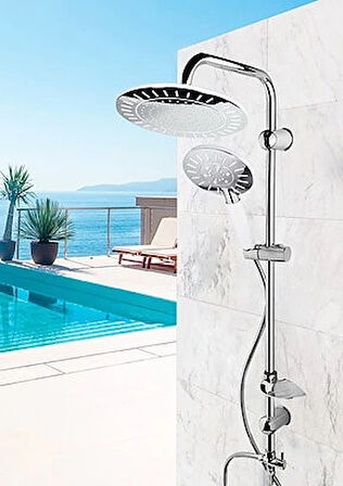 Ufo Europe Lüks Robot Yağmurlama Tepe Duş Seti