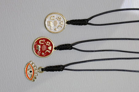 Doğal Akik Taşlı Kolye – El Yapımı Zarif Tasarım