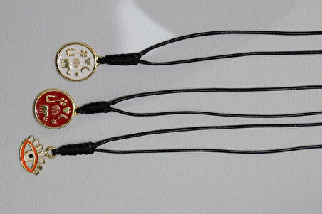 Doğal Akik Taşlı Kolye – El Yapımı Zarif Tasarım