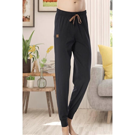 Kly Ince Tek Alt Çok Rahat Bileği Lastikli Pamuk Likralı Penye Pijama