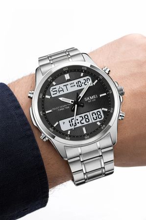 2049 Dijital Analog Klasik Tasarım Kol Saati