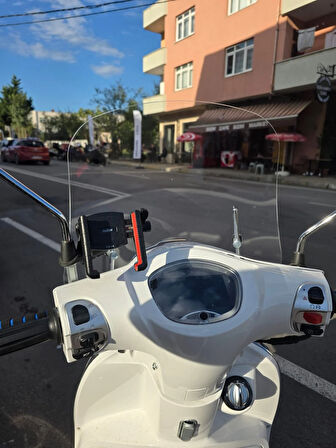 MOTOCAM Küba MT 50 Pro Plus Ön Cam 2024-2025 Model 39cm Şeffaf Renkli 4mm APARATSIZDIR