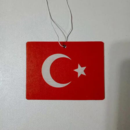 Nurtakı 5 adet Türk Bayraklı Oto ve oda kokusu