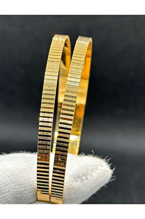 8 Gr (gram) Dalmaçya Çöp bilezik Yatırımlık İşçiliksiz 22 Ayar Altın