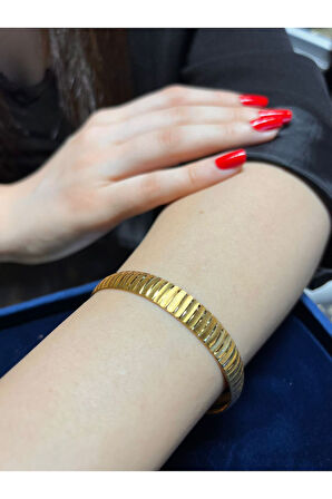 10 gr (Gram) Dalmaçya Şarnel Bilezik Yatırımlık İşçiliksiz 22 Ayar Altın