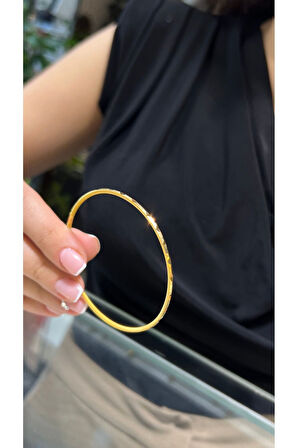 8 gr (Gram) Baklava Dilimi Kalemli Ajda Bilezik 22 Ayar Altın