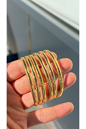 4.50 gr (GRAM) Dorikalı Aynalı Şarnel Bilezik Yatırımlık İşçiliksiz 22(916) Ayar Altın (6,2 ÖLÇÜ)