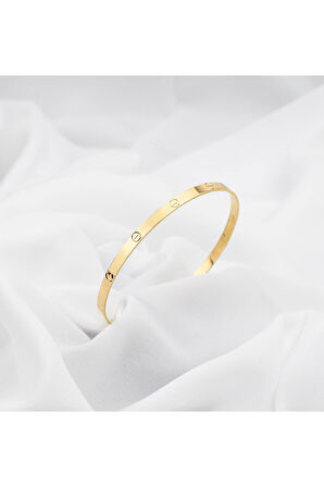 9 gr (GRAM) Çivi Desenli Kibrit Çöpü Bilezik 22 Ayar Altın Yatırımlık