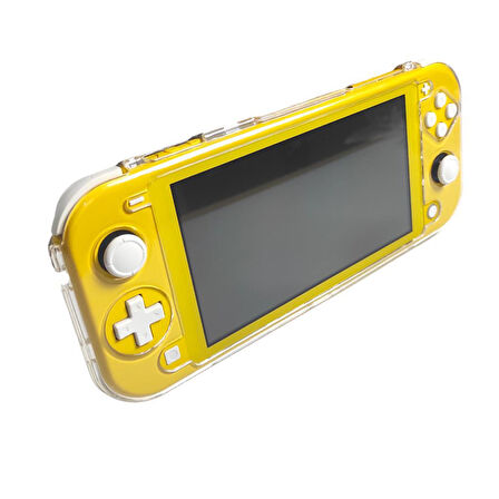 Nintendo Switch LITE İçin Sert Plastik Şeffaf Cihaz Koruyucu Kapak