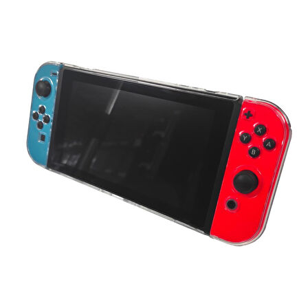 Nintendo Switch Sert Plastik Şeffaf Cihaz Koruyucu Kapak