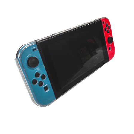 Nintendo Switch Sert Plastik Şeffaf Cihaz Koruyucu Kapak