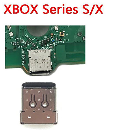 Type-C Şarj Soketi Xbox Series S ve X Kolları ile Uyumlu 9. Nesil Şarj Portu