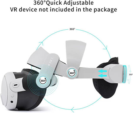 Meta Quest 3 Halo 3 Bantlı Kafa Bandı Tam Tutuş Oculus Headstrap