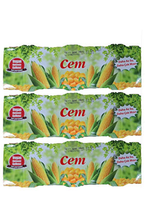Cem 3lü Süt Mısır Konserve
